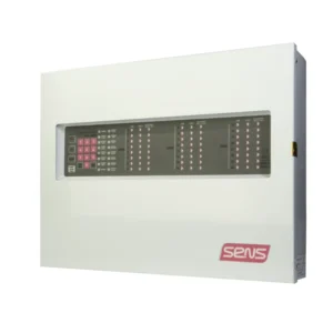 SENS MC5 series conventional fire alarm control panel – left view