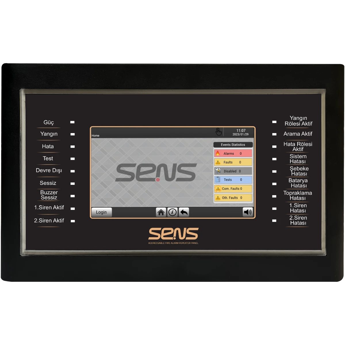 Adreslenebilir Tekrarlayıcı Panel W2-ARP-300 - Görsel 2