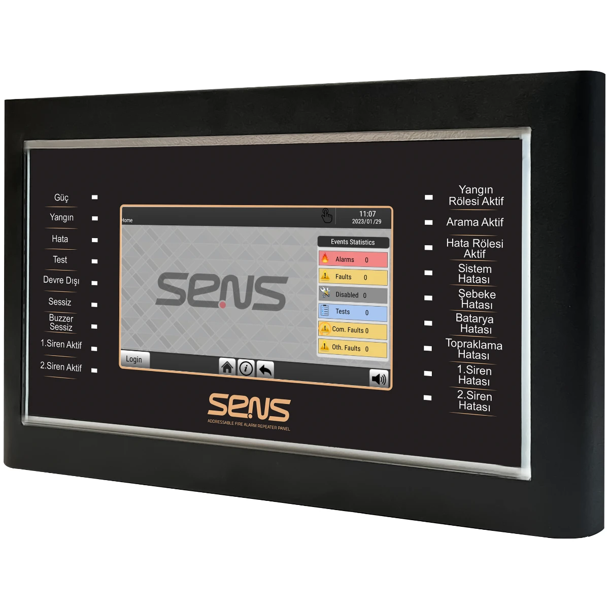 Adreslenebilir Tekrarlayıcı Panel W2-ARP-300