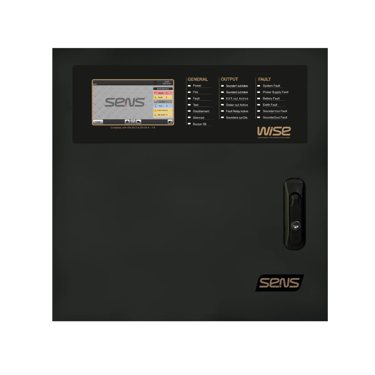 WISE 8 Loop Adreslenebilir Kontrol Paneli – W1-ACP-308 - Görsel 2